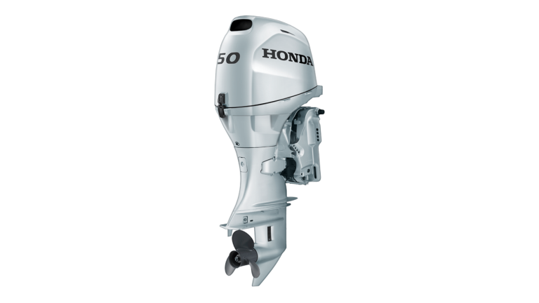 Honda 50hp Outboard Long Shaft Remote Control Power Trim And Tilt